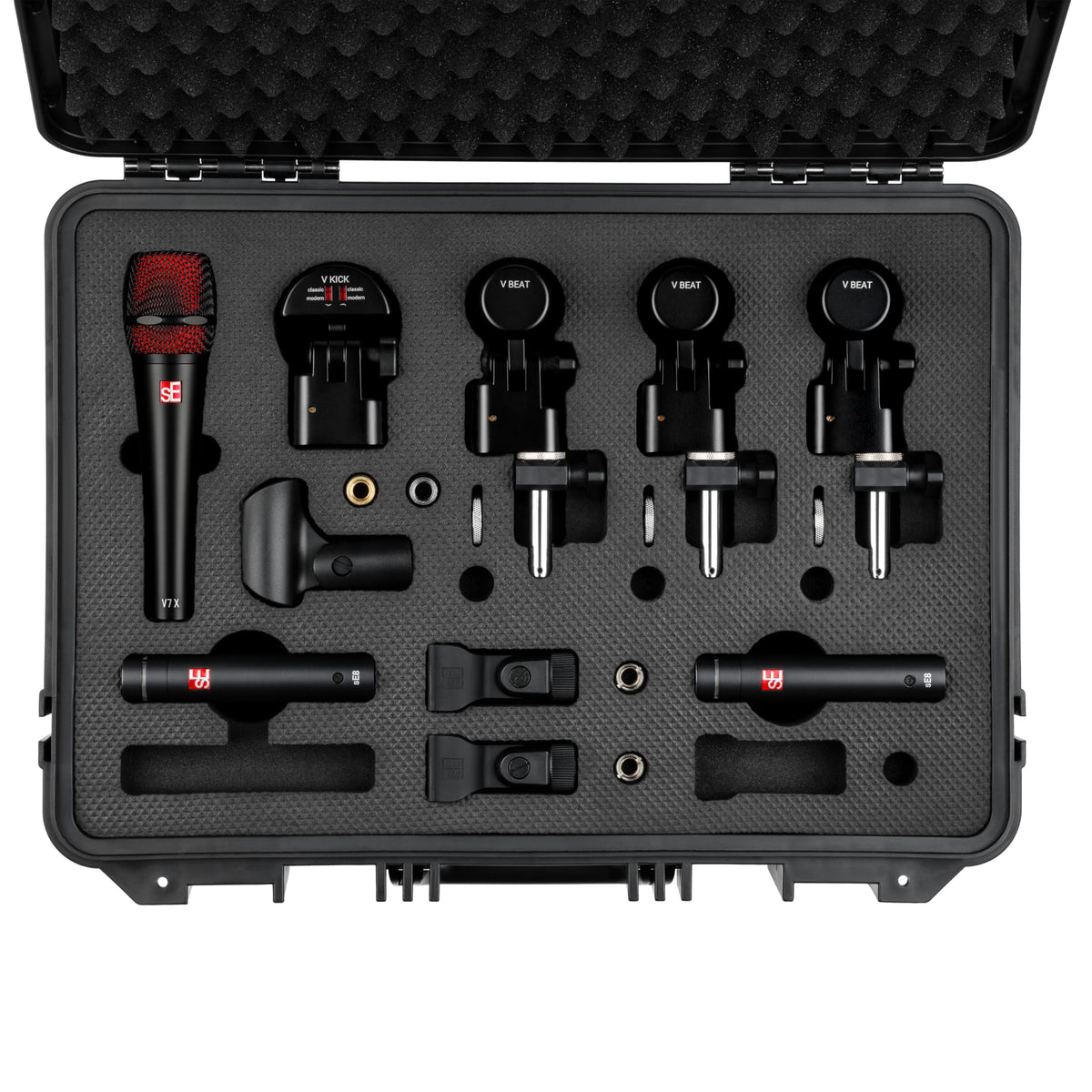 sE Electronics V PACK ARENA BLACK Drum Mic Kit