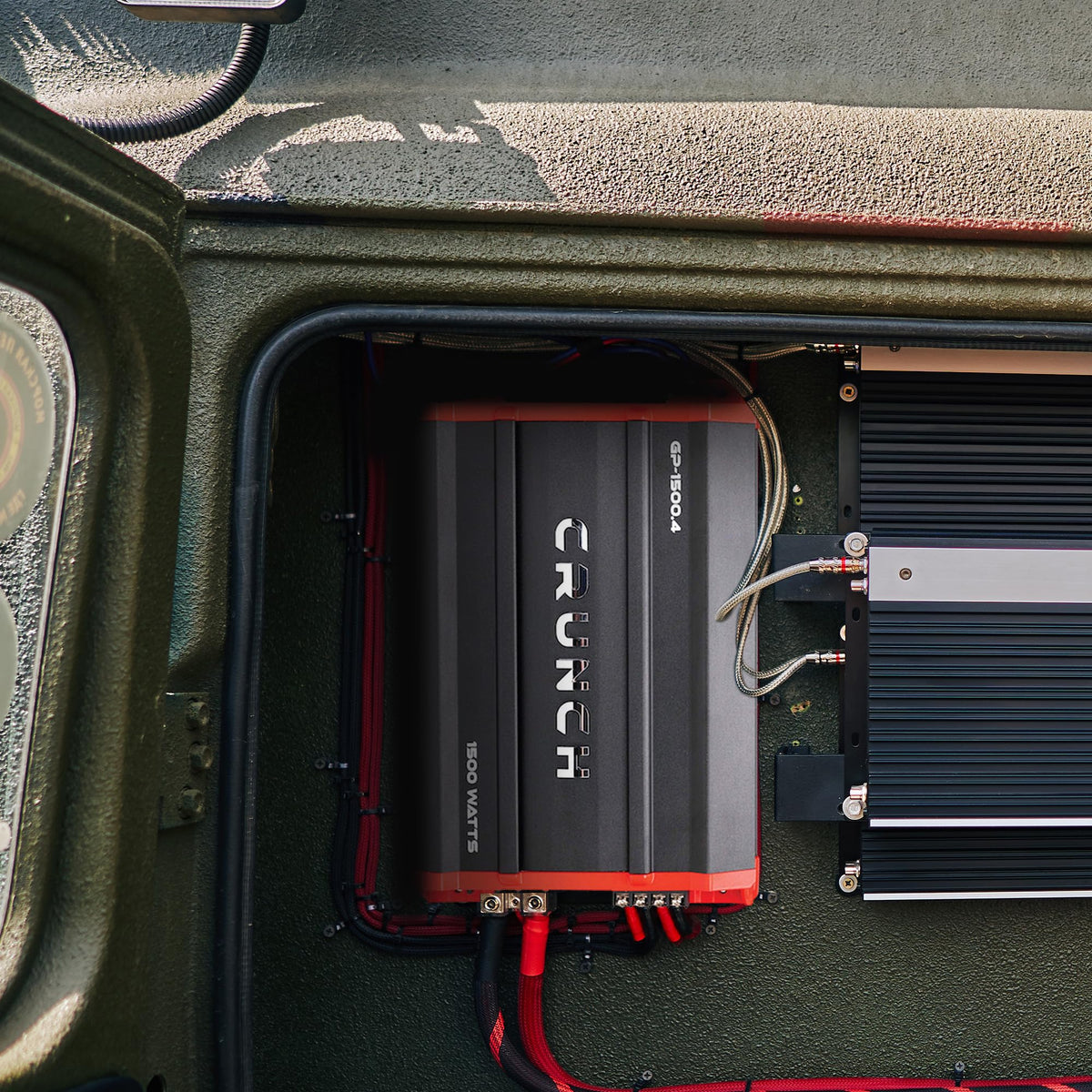 Crunch GP-1500.4 4-Channel Car Amplifier