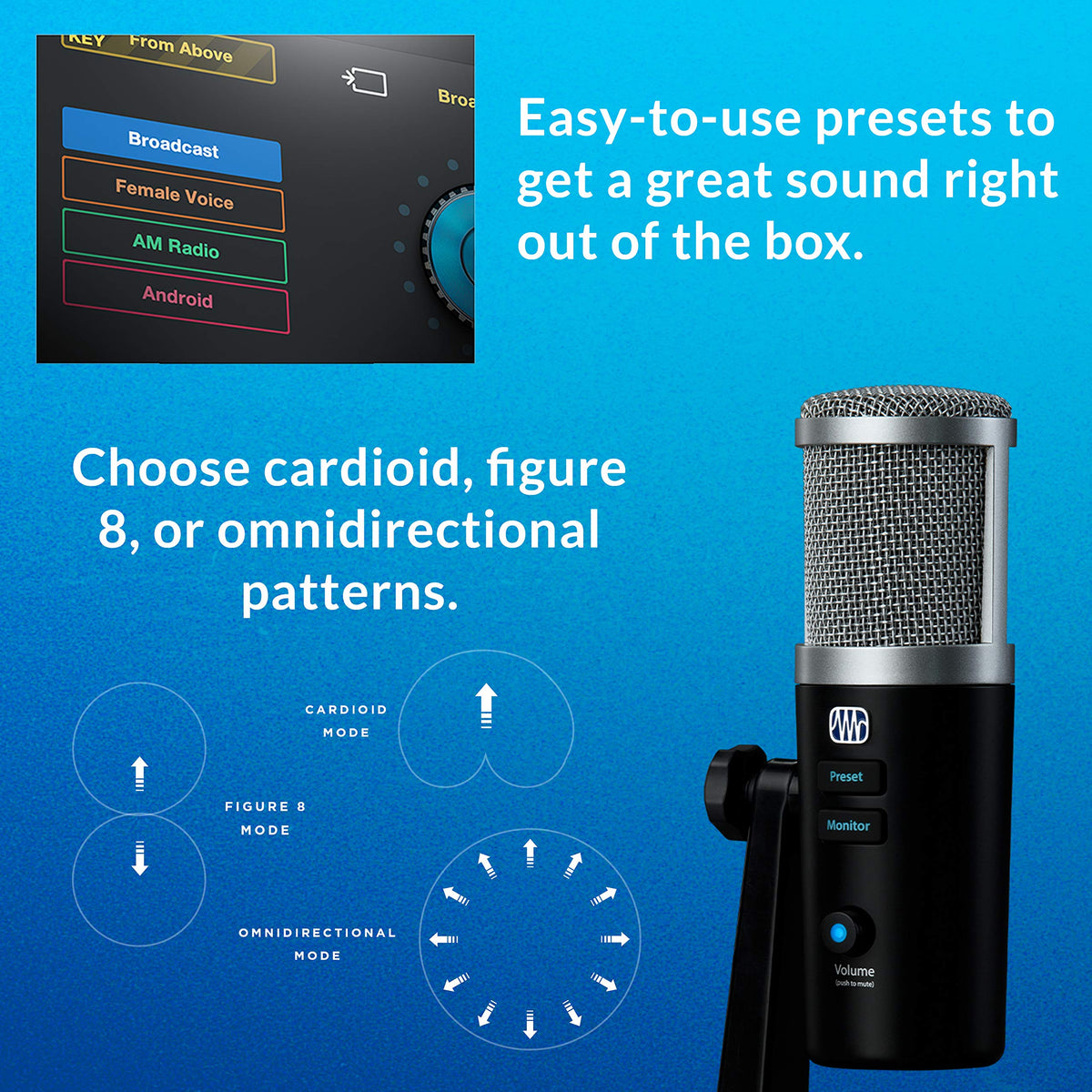 PreSonus REVELATOR USB Condenser Microphone