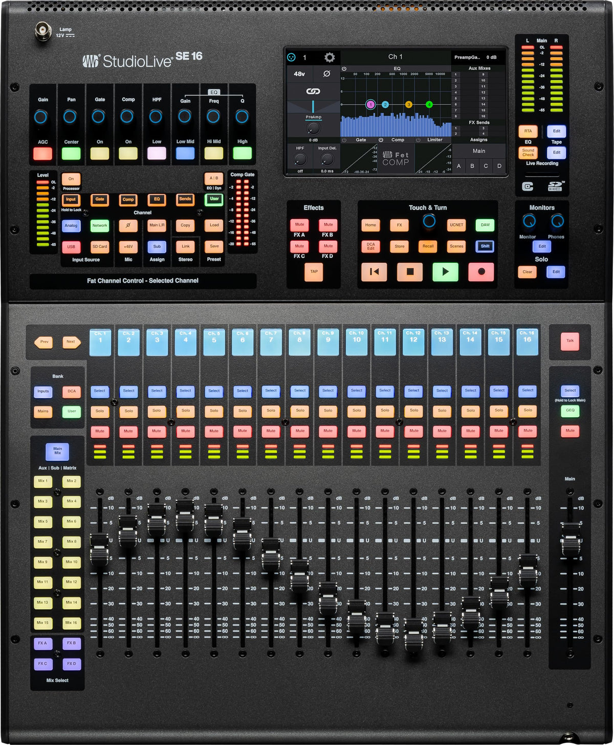 PreSonus STUDIOLIVE SE16 Digital Console Mixer