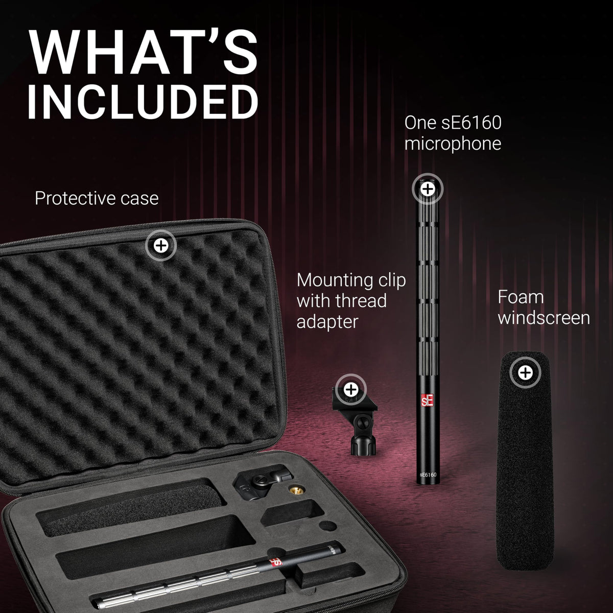 sE Electronics sE6160 Shotgun Condenser Microphone