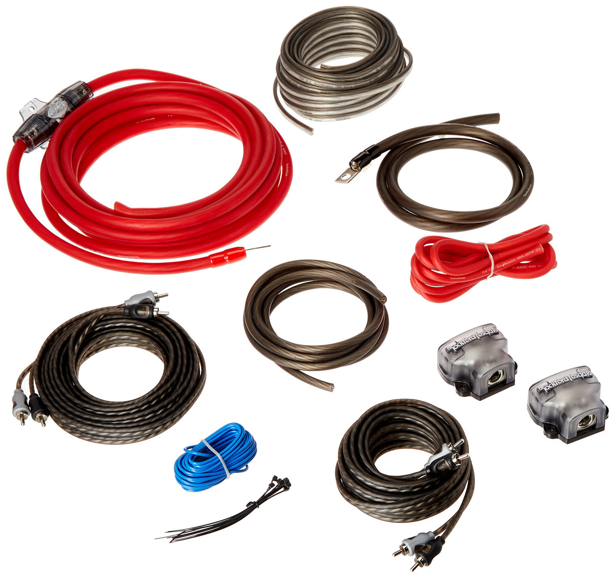 Rockford Fosgate RFK4D 4 AWG Dual Amplifier Installation Kit