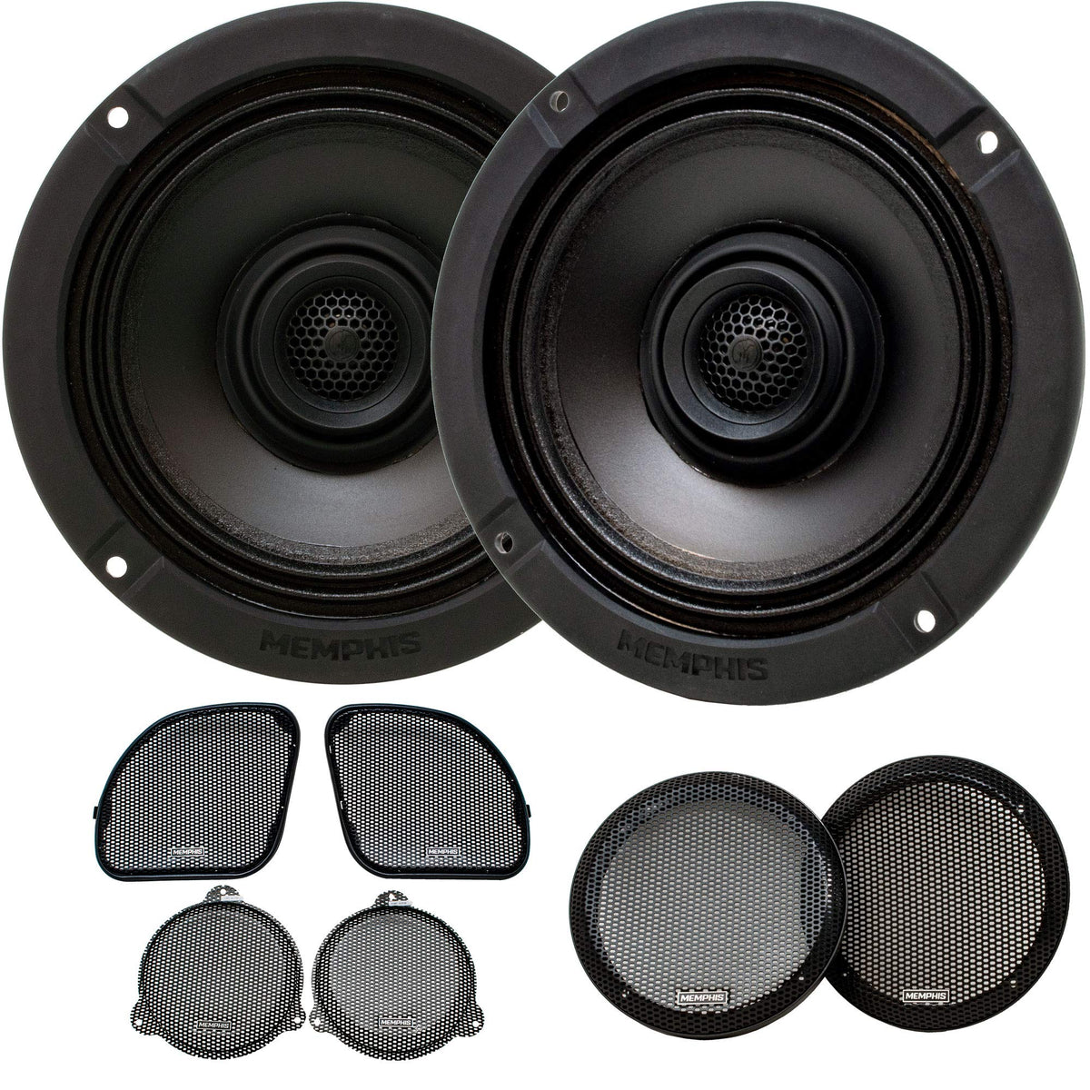 Memphis MXA62HD 6.5" Harley-Davidson Coaxial Speakers