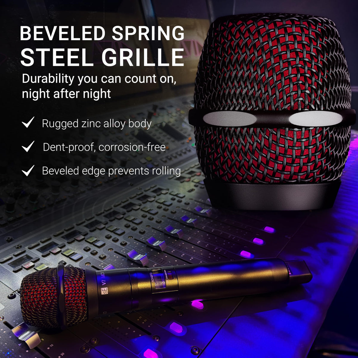 sE Electronics V7 MG RED Replacement Mic Grille
