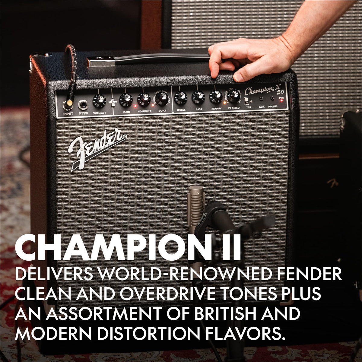 Fender Champion II 50 12" 50-Watt Guitar Combo Amp