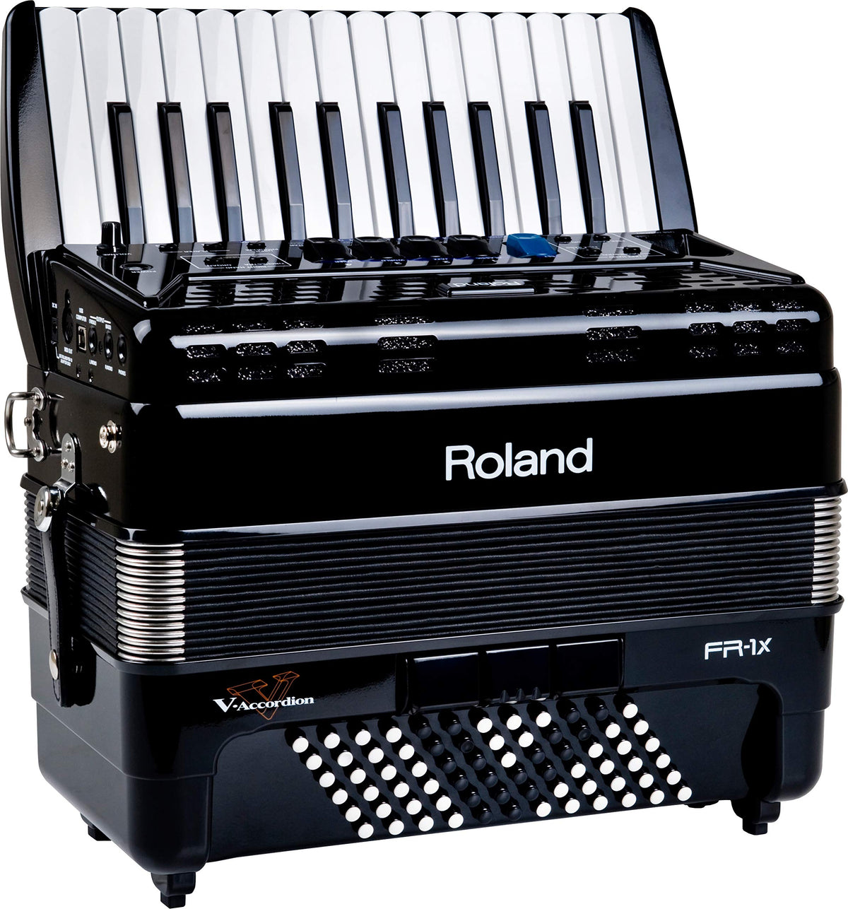 Roland FR-1X-BK V-Accordion Piano Accordion with Speakers