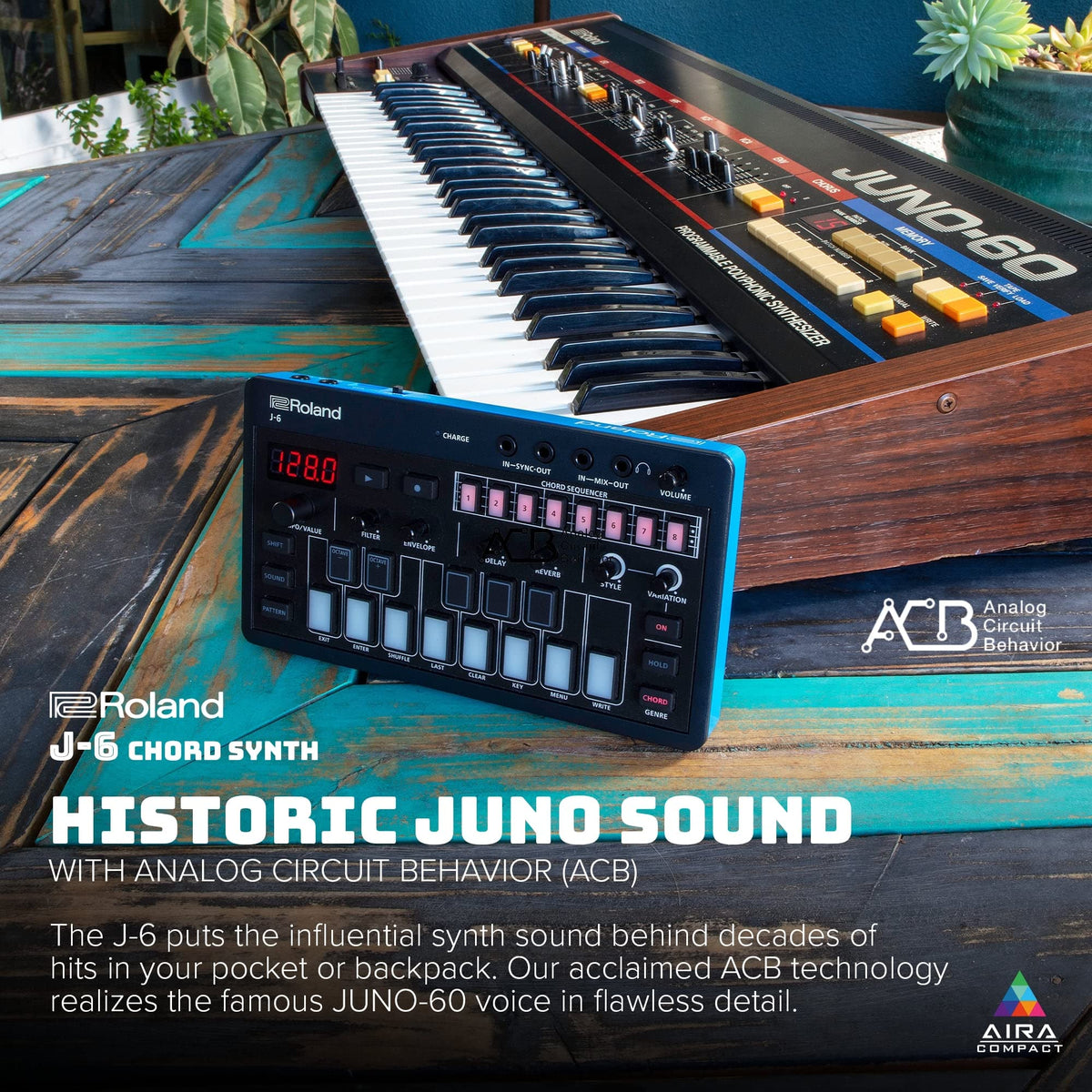 Roland J-6 AIRA Compact Chord Synthesizer