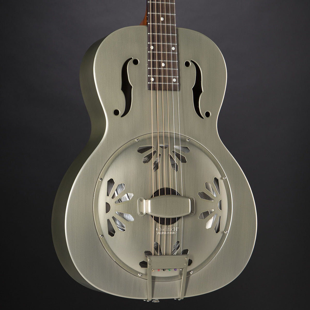 Gretsch G9201 Honey Dipper Brass Body Resonator Guitar