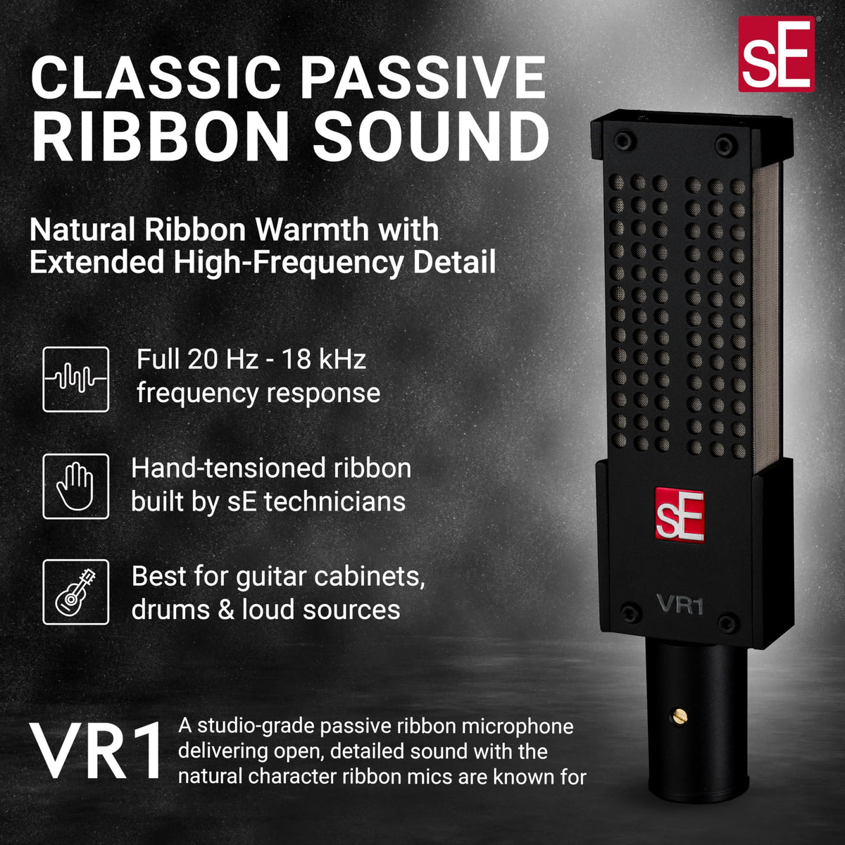 sE Electronics VR1 Passive Ribbon Microphone
