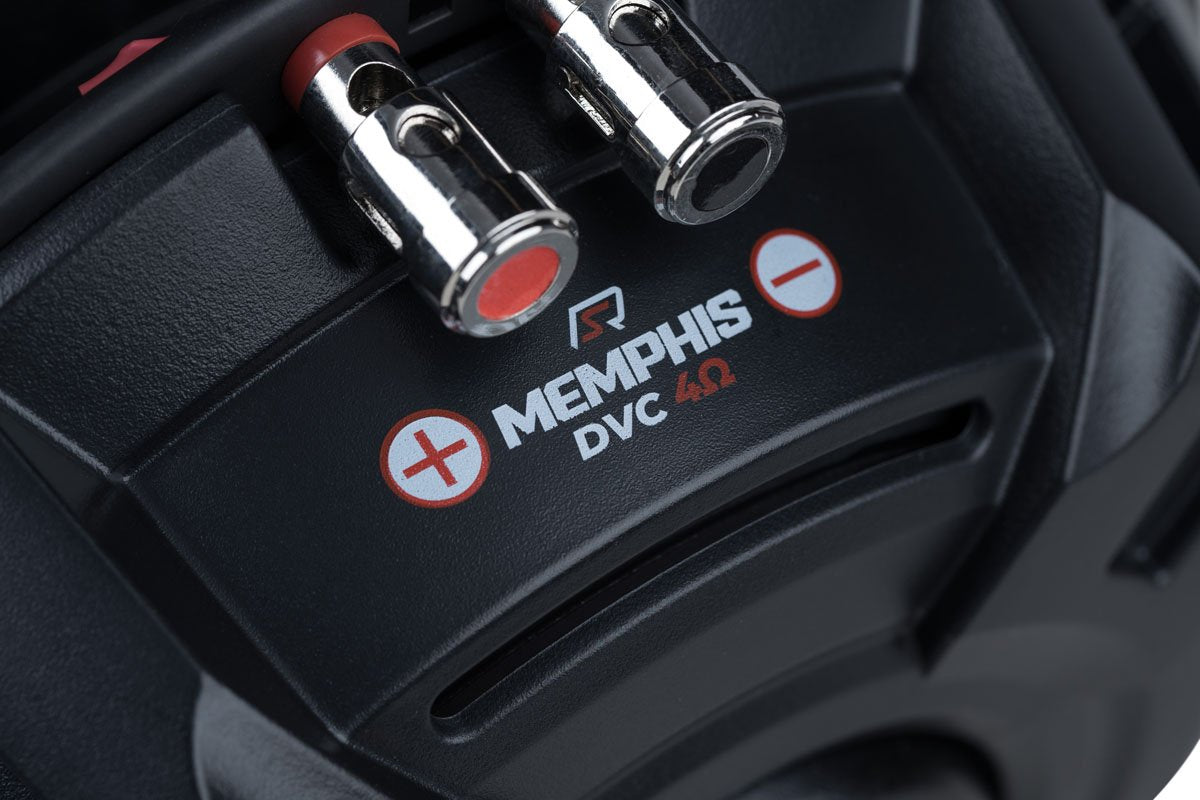 Memphis SRXS1044V 10" Dual 4Ω Shallow-Mount Subwoofer