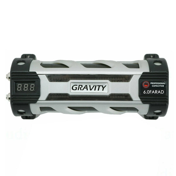 Gravity GR-6-0 6 Farad Car Audio Stiffening Capacitor