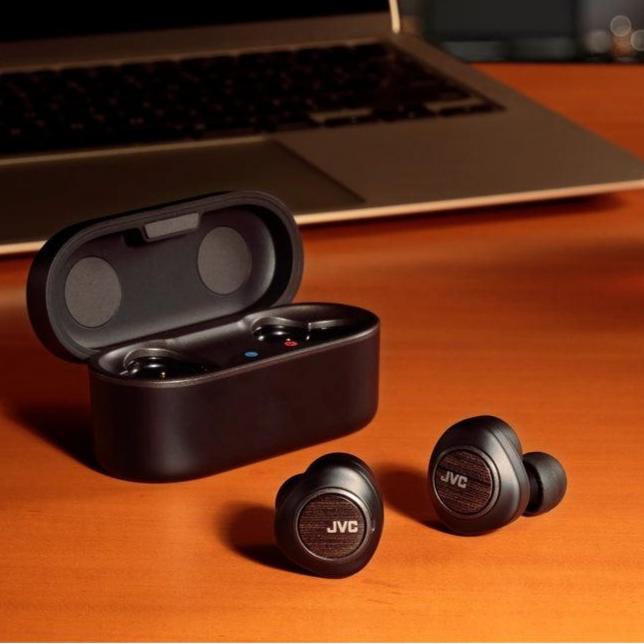 JVC HA-FW1000T Wood True Wireless Earbuds