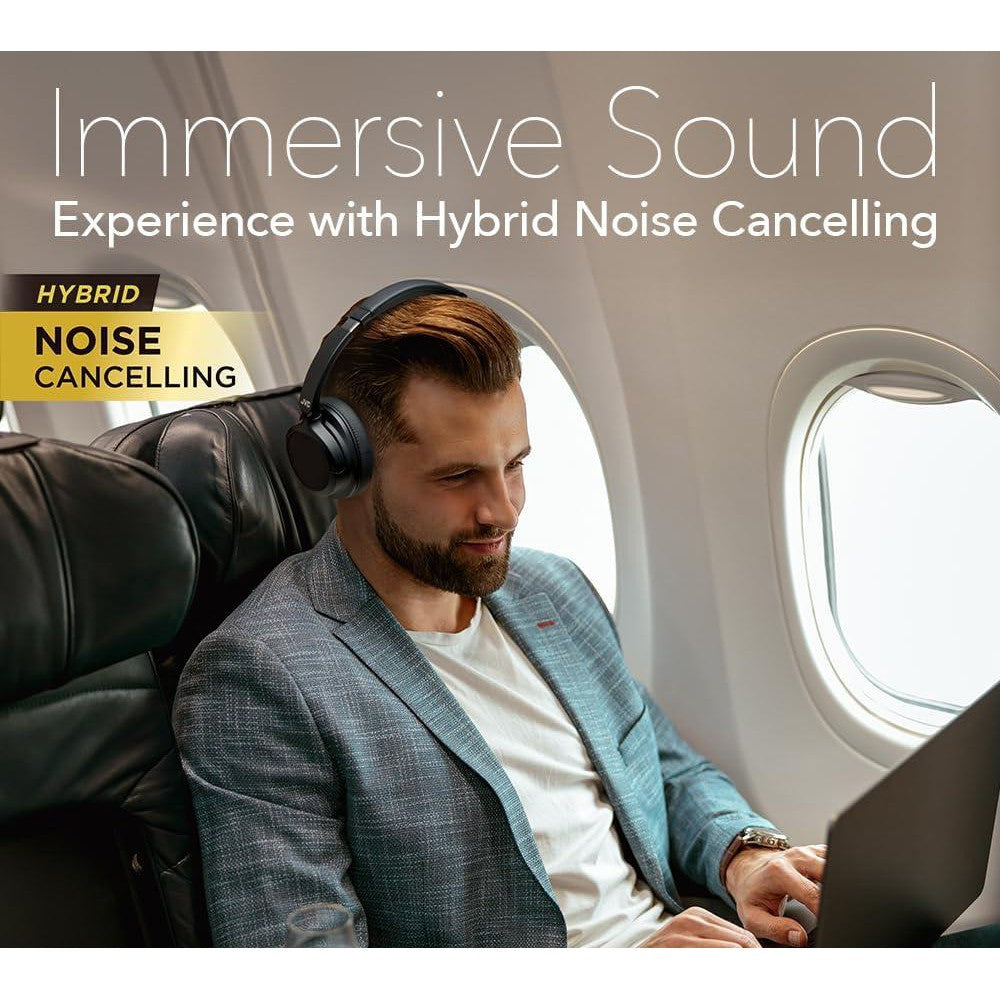 JVC HA-S95N Hybrid Noise Canceling Wireless Headphones