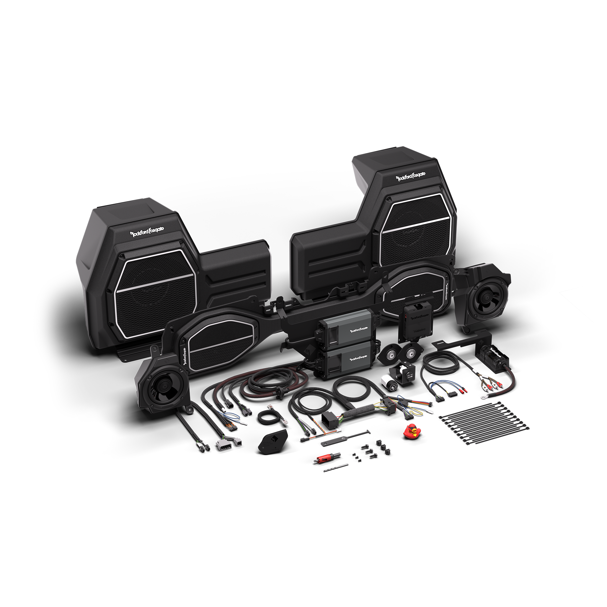Rockford Fosgate 18WRNGLER-STG5 Wrangler STG5 All-In-One Audio Kit
