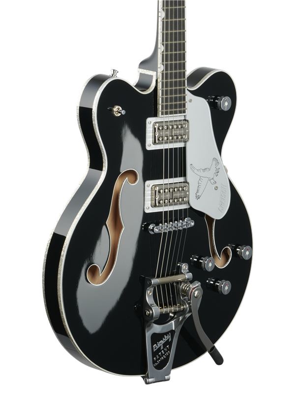 Gretsch G6636TSL Players Edition Silver Falcon Double-Cut Guitar - Black