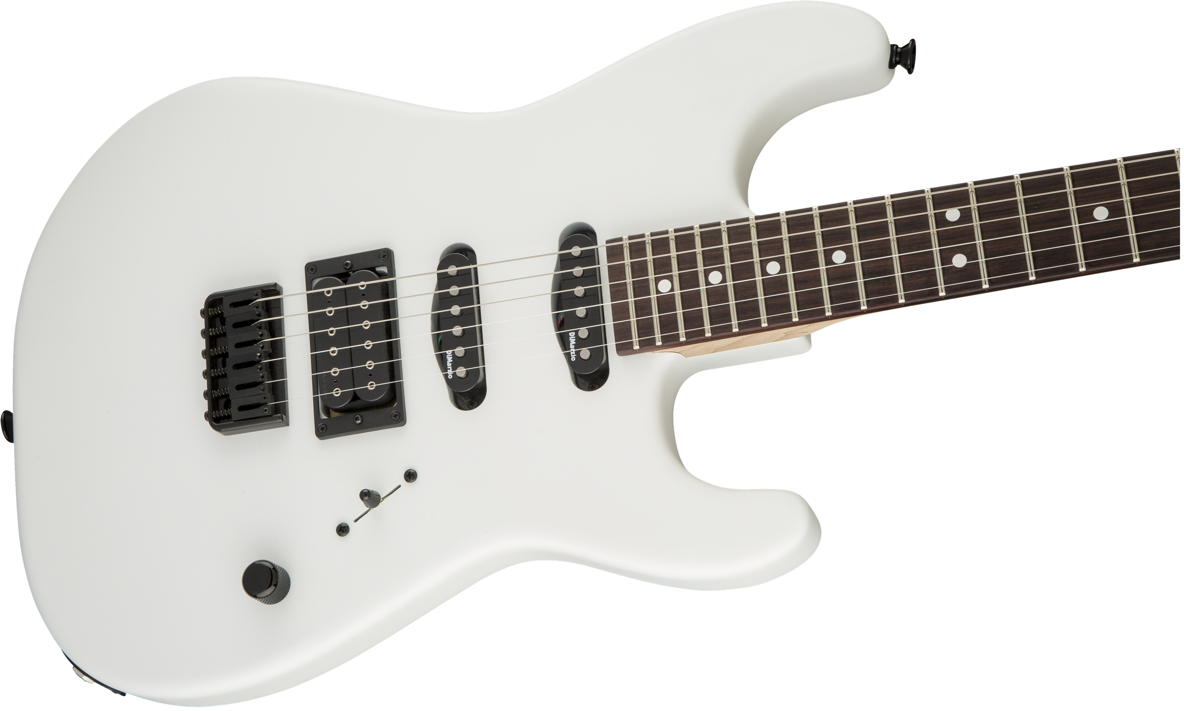 Charvel USA Select San Dimas Style 1 HT HSS Electric Guitar - Snow Blind Satin