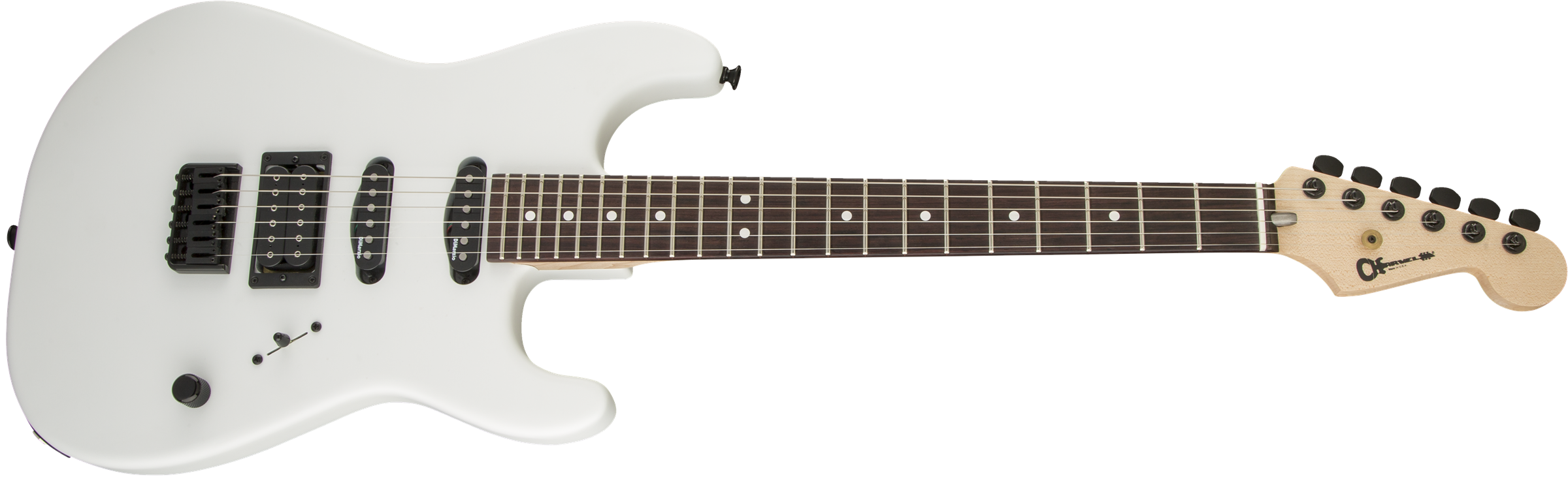 Charvel USA Select San Dimas Style 1 HT HSS Electric Guitar - Snow Blind Satin