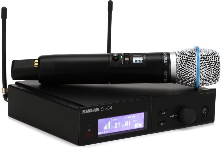 Shure SLXD24/B87A-H55 Digital Wireless Vocal System