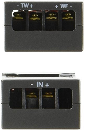 Cerwin-Vega H465C HED 6.5-Inch 360 Watts Max/50Watts RMS Power Handling 2-Way Component L Speaker Set, Black