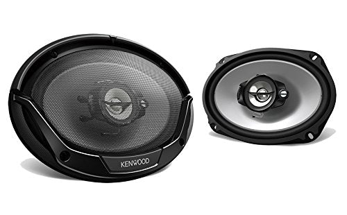 Kenwood KFC-6965S 6 x 9 Inches 3-Way 400W Speakers, Pack of 2