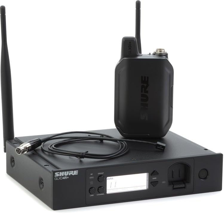 Shure GLXD14R+/93-Z3 Dual-Band Wireless Lavalier System