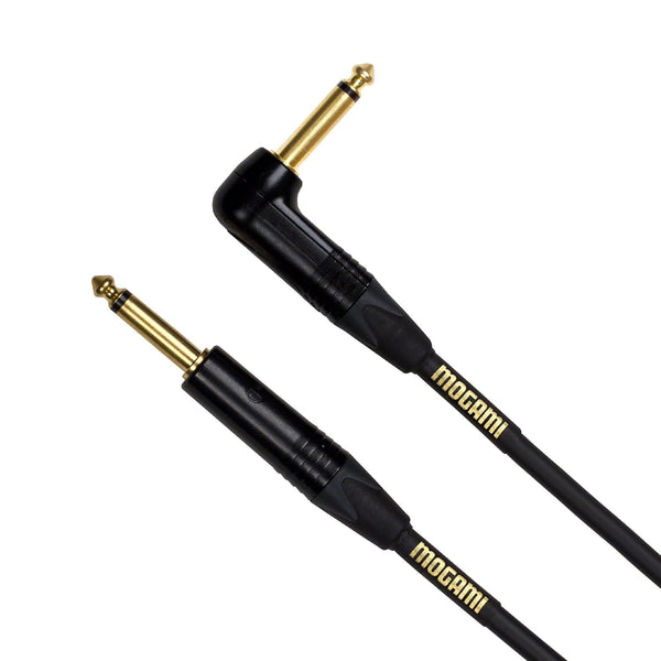 Mogami GOLD INSTRUMENT-18R 18' Right-Angle Instrument Cable