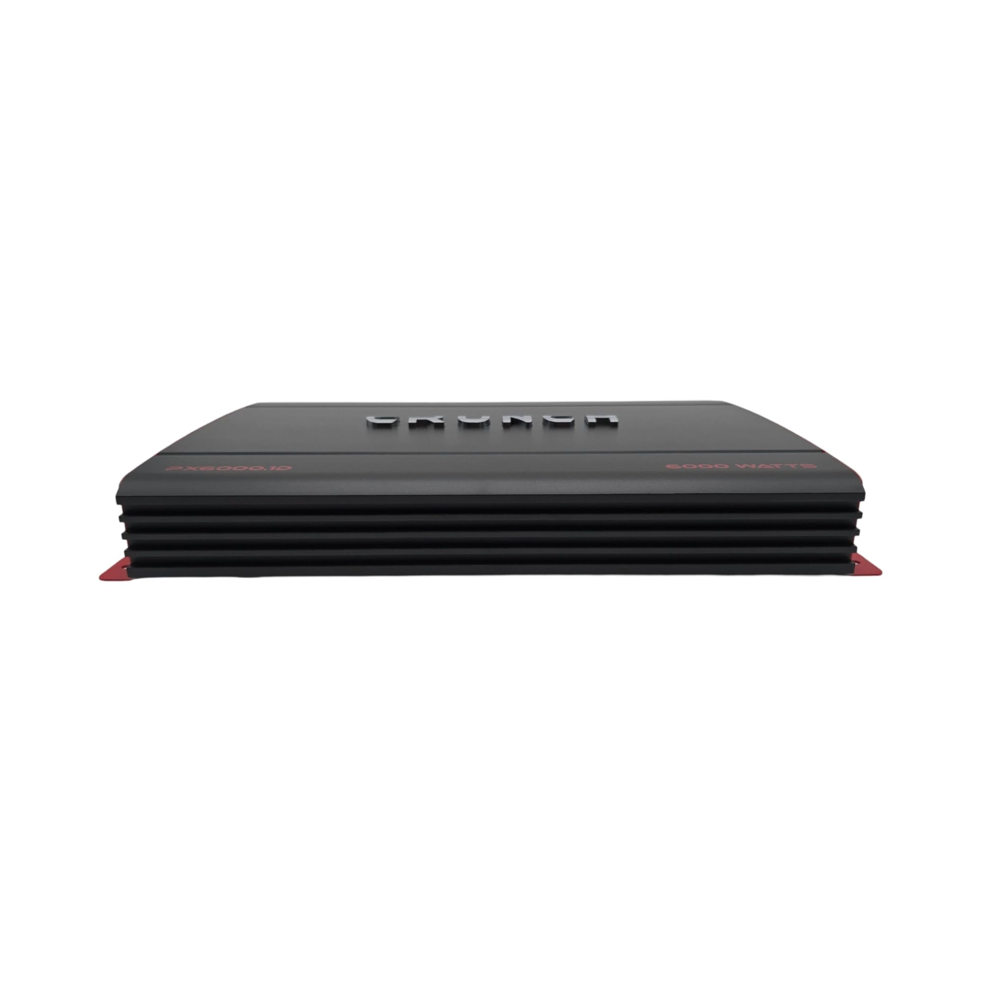 Crunch PX-6000.1D 6000W Class D Monoblock Car Amplifier with Bass Knob Included, Variable Low-Pass Filter, 45Hz Bass EQ, Subsonic Filter, and RCA Preamp Outputs