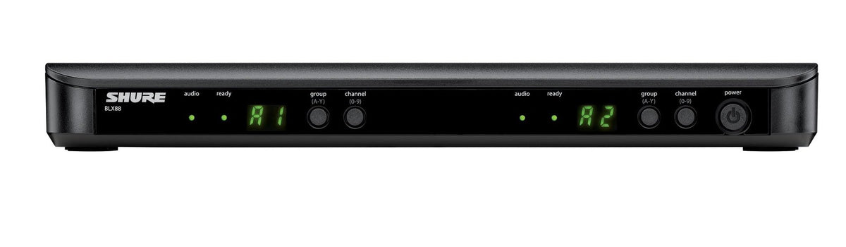 Shure BLX288/PG58-H10 Dual Wireless Vocal Microphone System