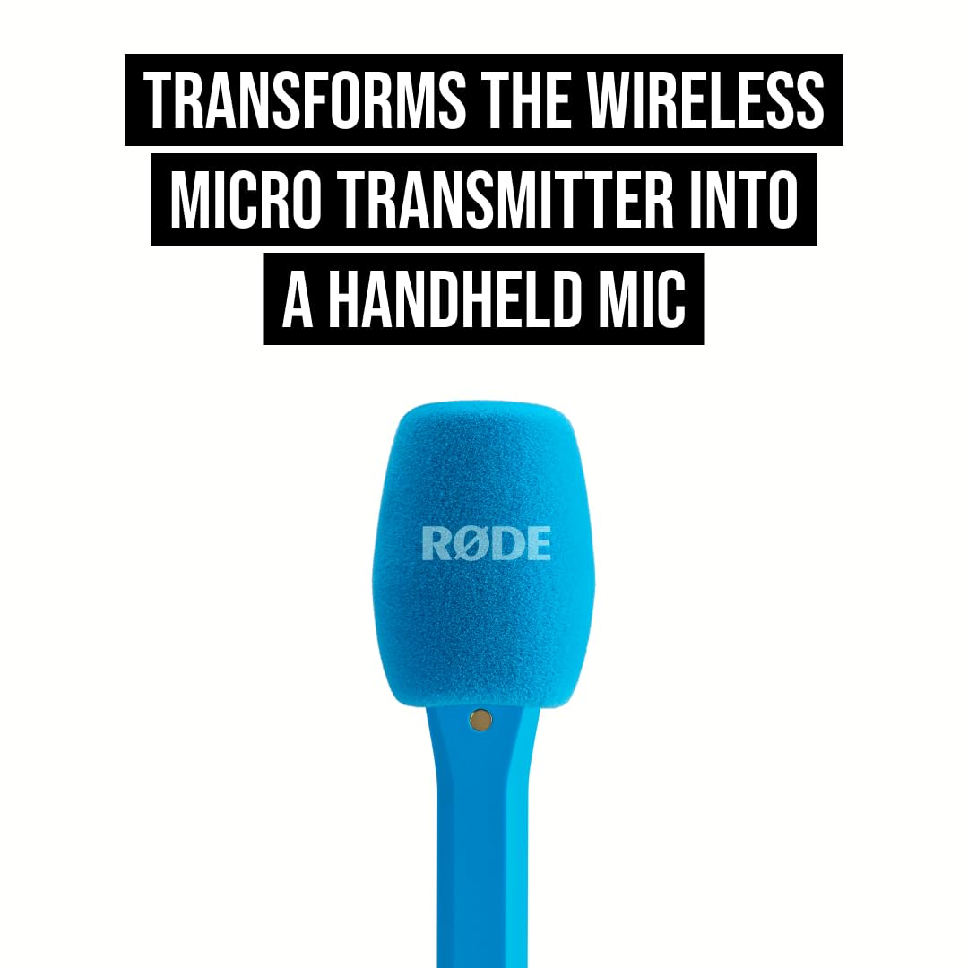 RØDE INTERVIEWMICROBLU Wireless Micro Handheld Adaptor