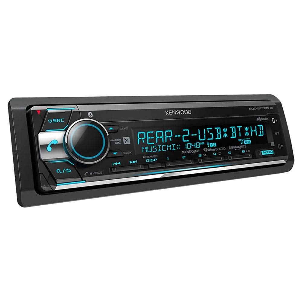 Kenwood KDC-BT768HD Car Audio CD Receiver with Built-In Bluetooth and HD Radio