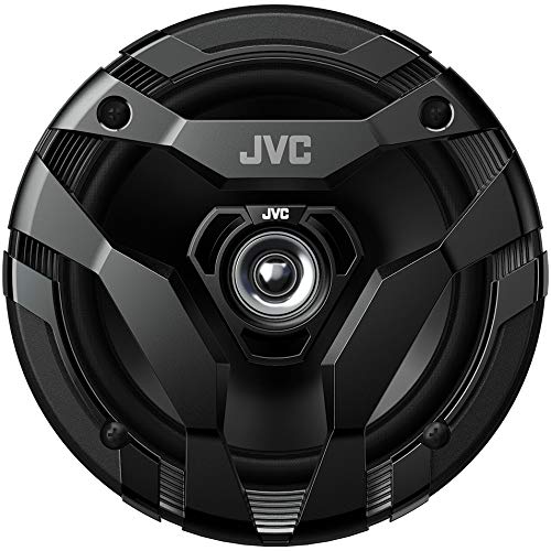 JVC KD-X380BTS Digital Media Receiver Featuring Bluetooth® / USB/SiriusXM/Amazon Alexa / 13-Band EQ/Variable-Color Illumination/JVC Remote App Compatibility with 1 Pair JVC CS-DF620 6.5