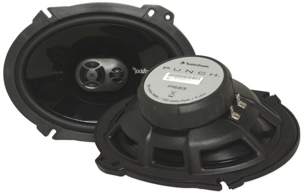 2 Pairs Of Rockford Fosgate P1683 130W 6