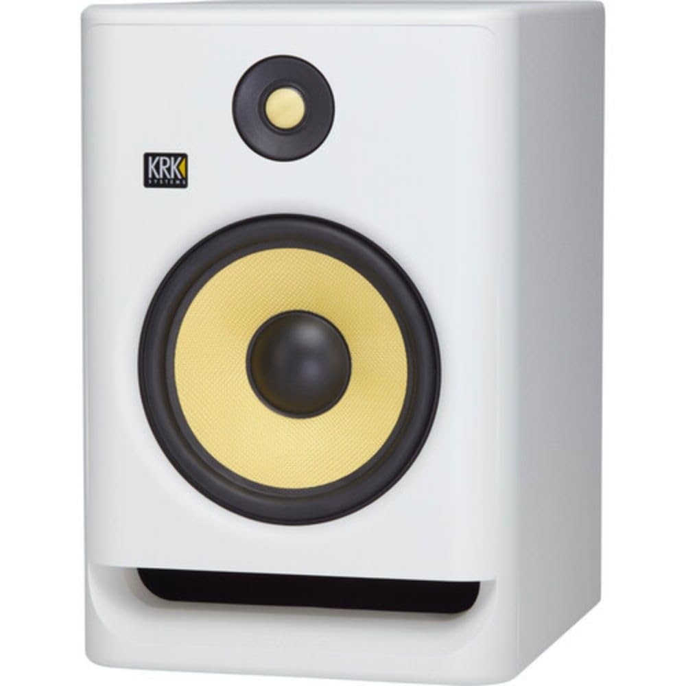 KRK RP8G4WN-NA ROKIT 8 G4 White 8" Studio Monitor