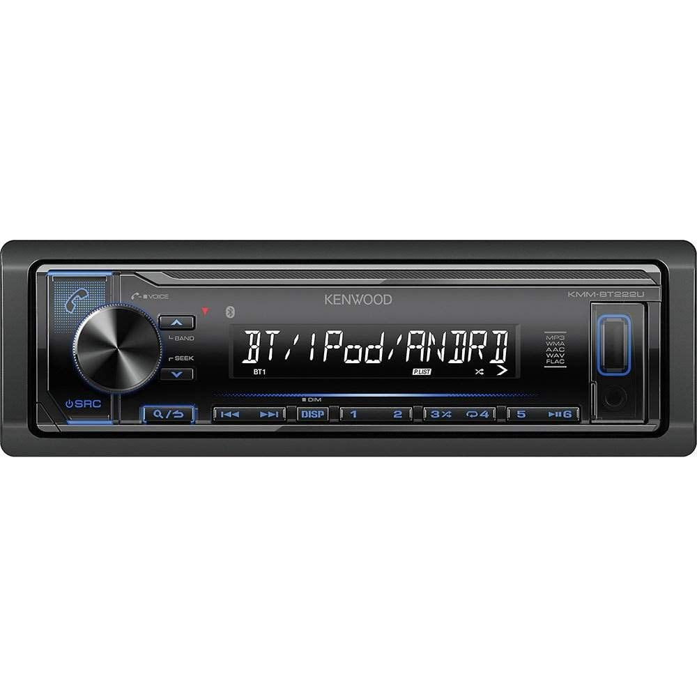 Kenwood KMM-BT222U Digital Media Receiver with Bluetooth