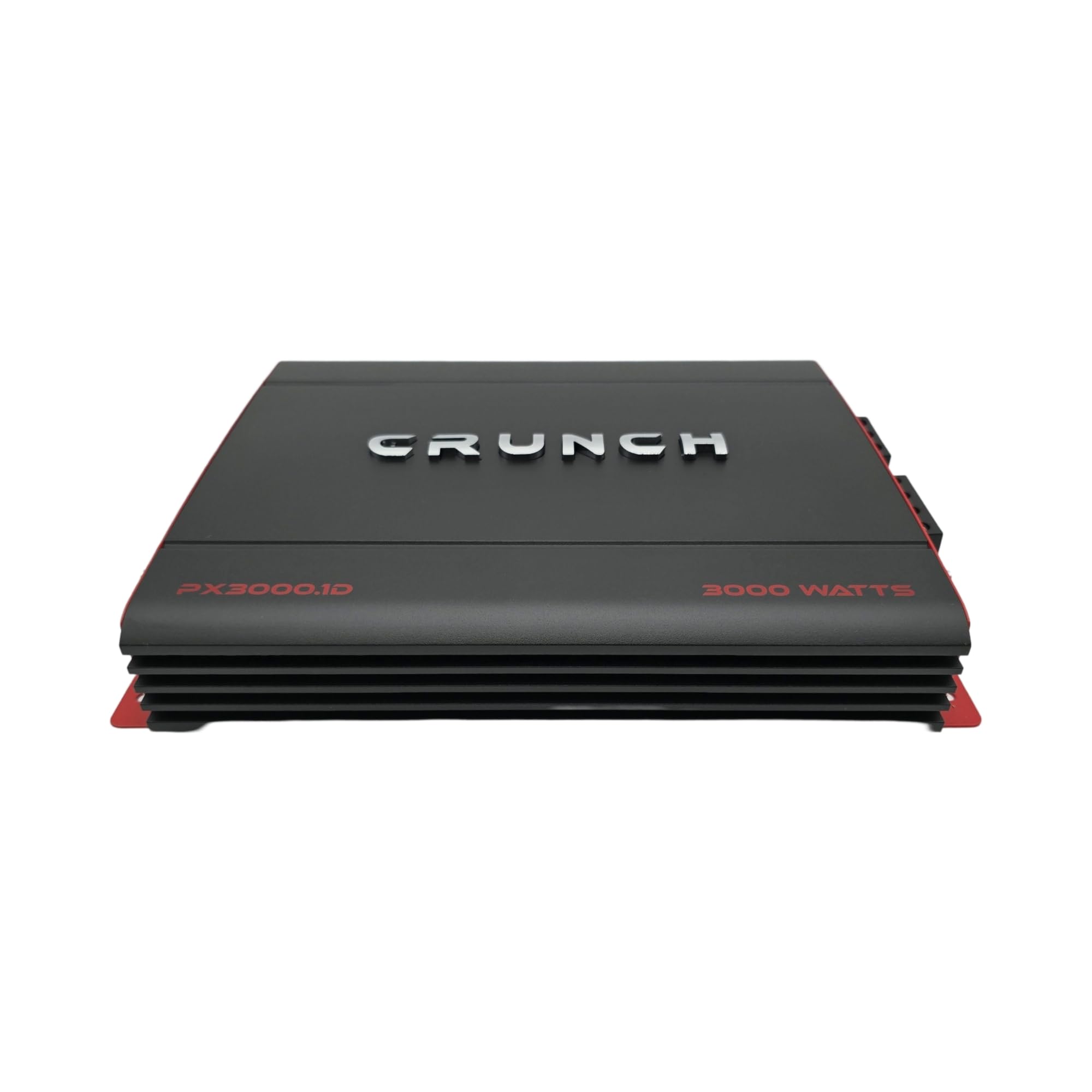 Crunch PX-3000.1D 3000W Monoblock Class-D Car Amplifier, 1-Ohm Stable, Variable Low-Pass, 45Hz Bass Boost, Subsonic Filter, Bass Remote Included