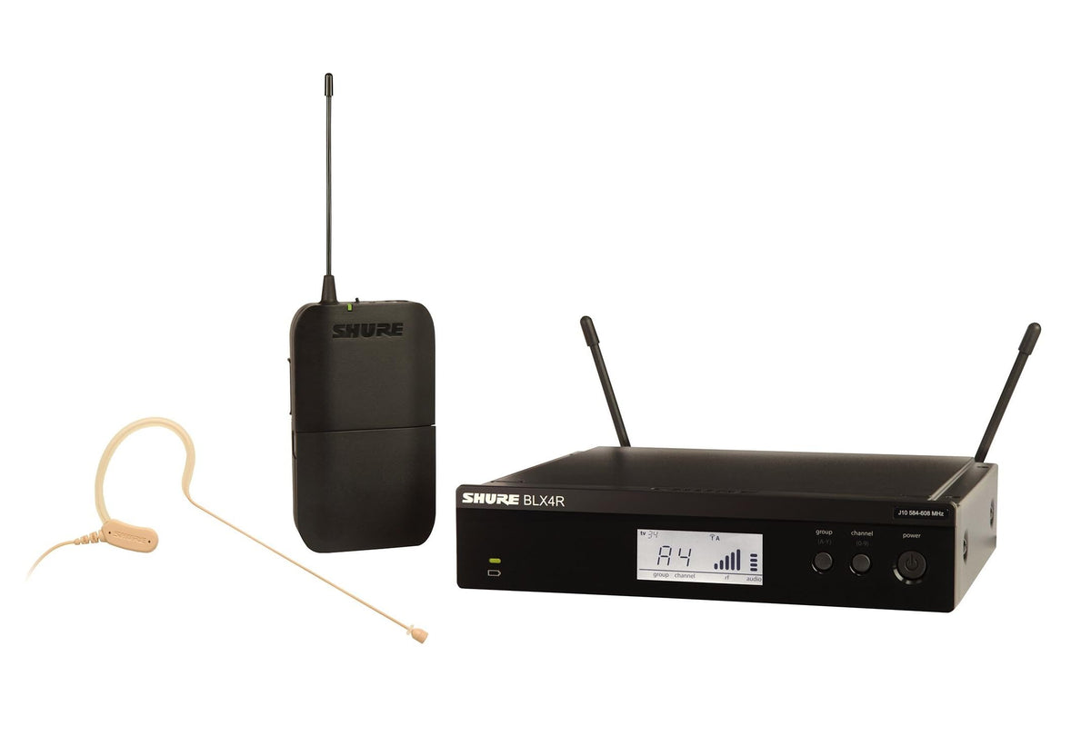 Shure BLX14R/MX53-J11 Rack-Mount Earset Wireless System