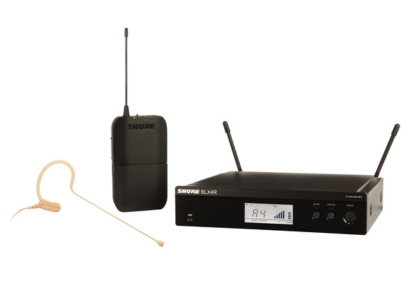 Shure BLX14R/MX53-J11 Rack-Mount Earset Wireless System