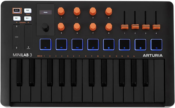 Arturia MINILAB 3 ORANGE 25-Key USB MIDI Controller