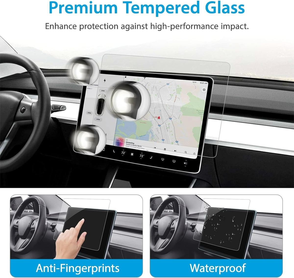 Gravity TESLA SCREEN GRT01 Anti-Glare Screen Protector