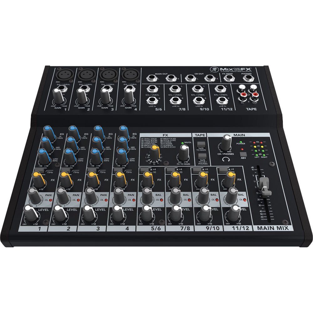 Mackie MIX12FX 12-Channel Compact Effects Mixer