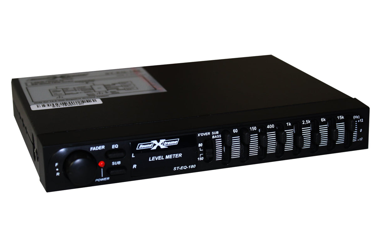 SoundXtreme ST-EQ-180 7-Band Car Audio Equalizer