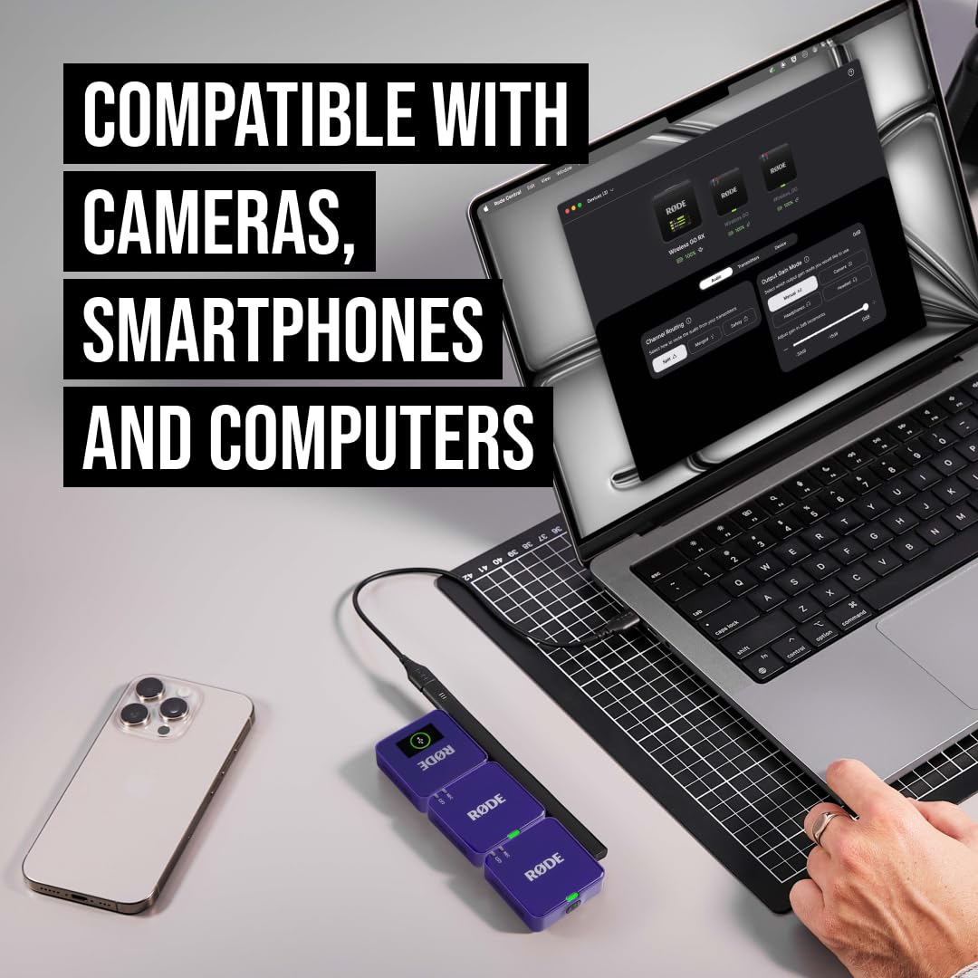 RØDE WIGOGEN3PUR Wireless GO (Gen 3) Microphone System