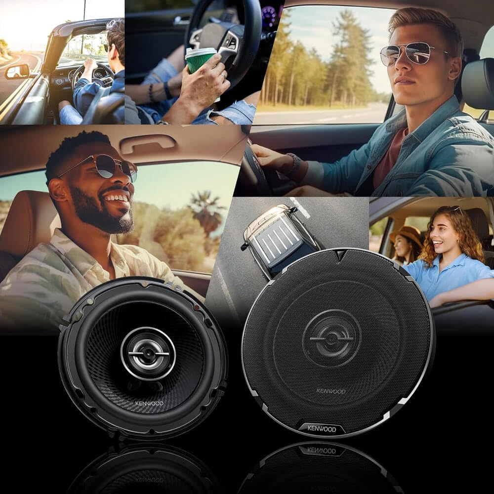 Kenwood KFC-1696PS 6.5" 2-Way Car Speakers