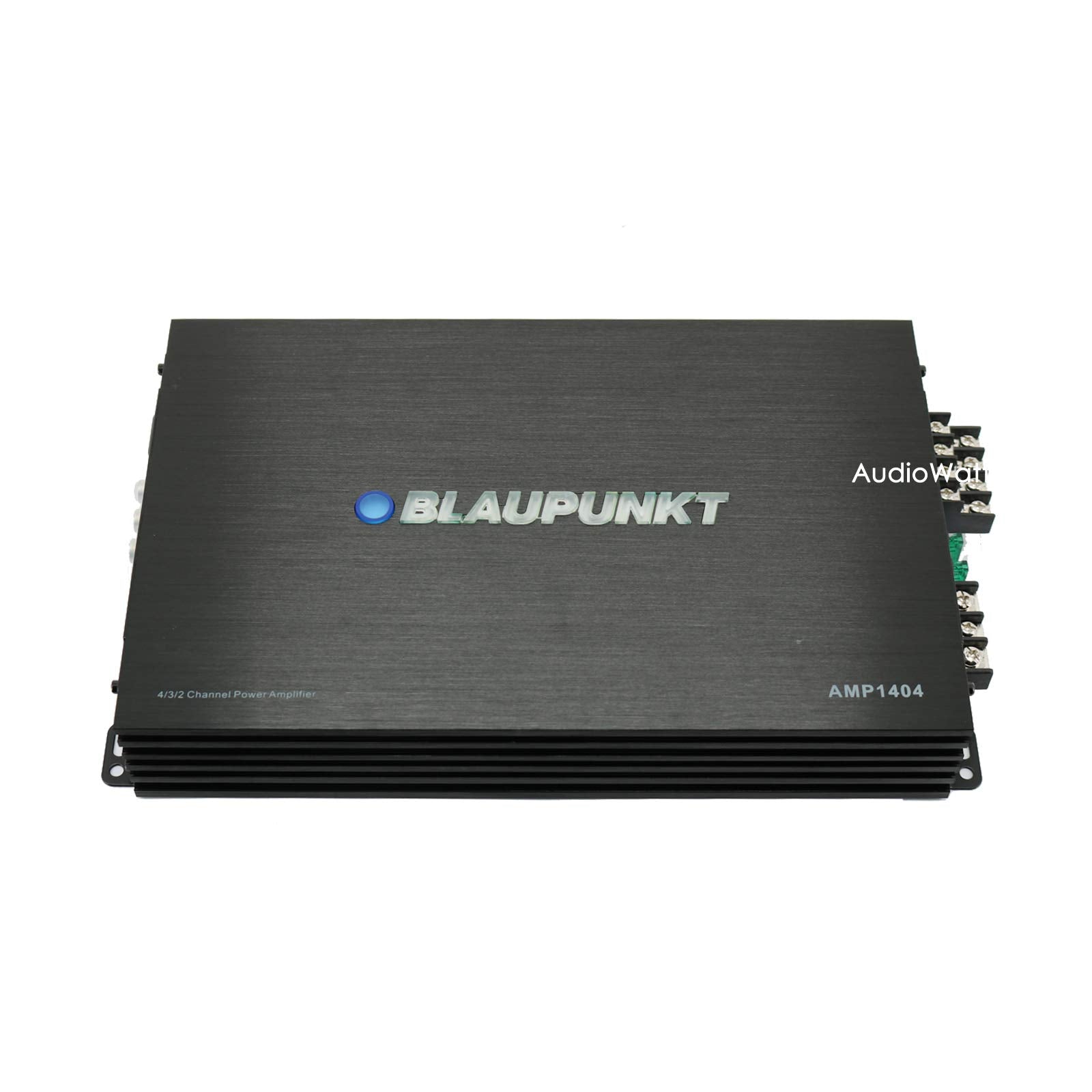Blaupunkt AMP1404 Car Audio 4-Channel Amp Amplifier 1500 Watts Max Peak Power with Gravity Magnet Phone Holder Bundle