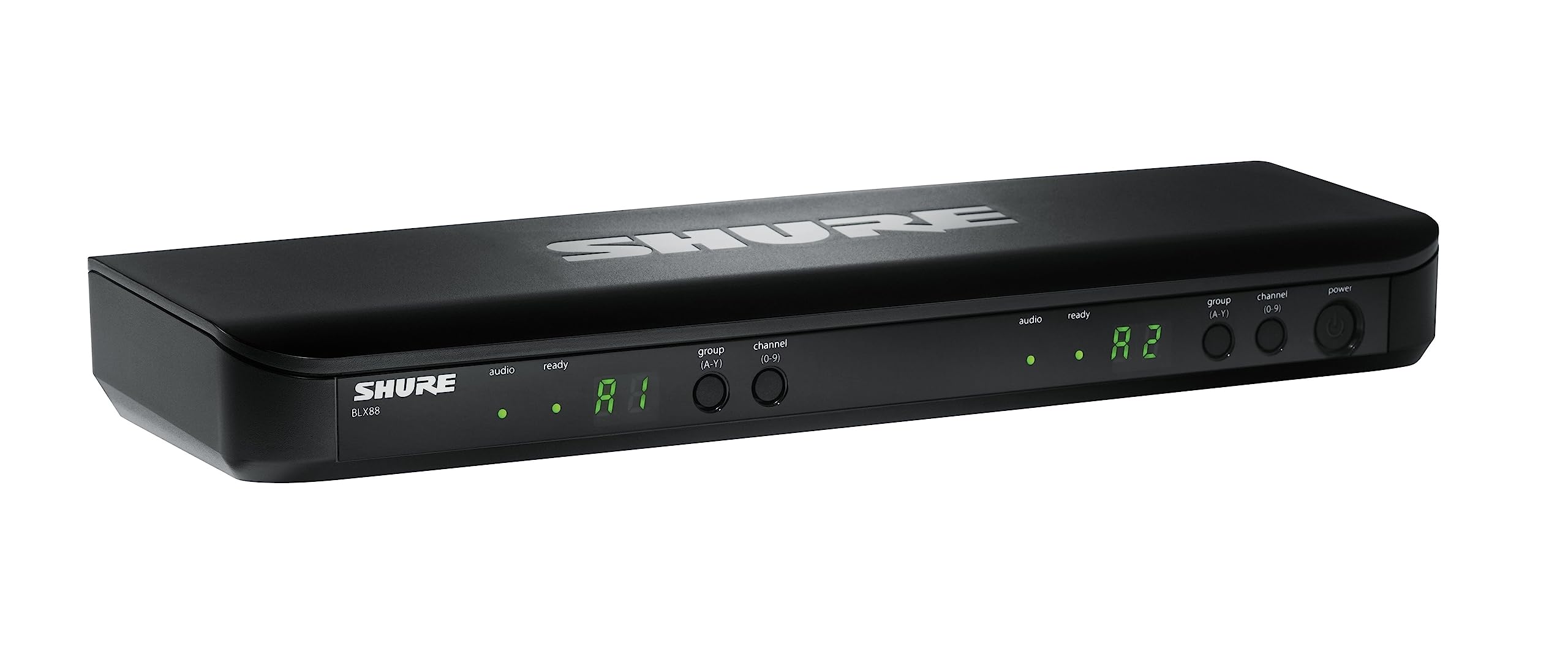 Shure BLX288/B58 Wireless Microphone System - 14-Hour Battery Life, 300 ft Range, UHF | Includes (2) BETA 58A Handheld Vocal Mics, Dual Channel Receiver | H11 Band (BLX288/B58-H11)