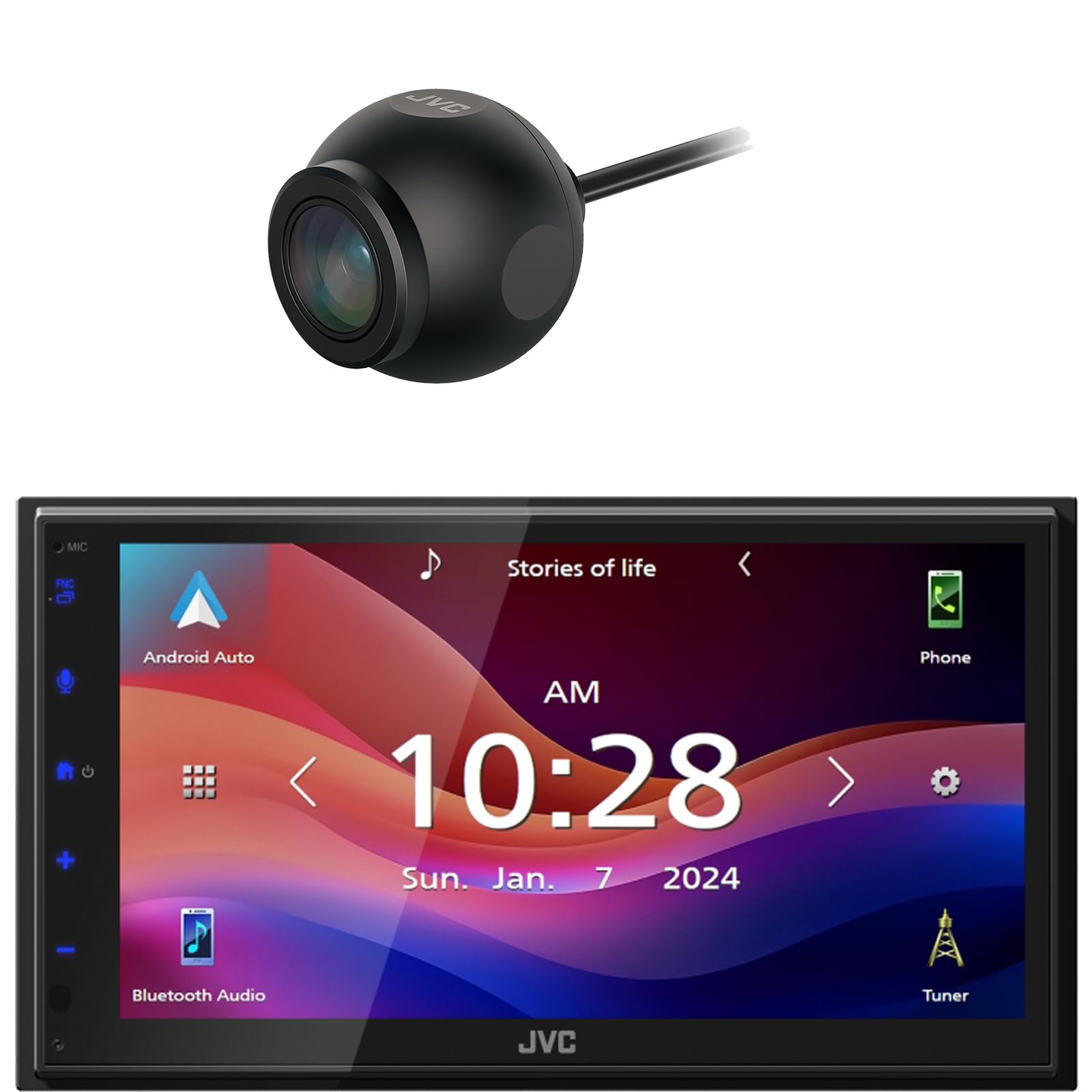 JVC KW-M595BT Double DIN 6.8