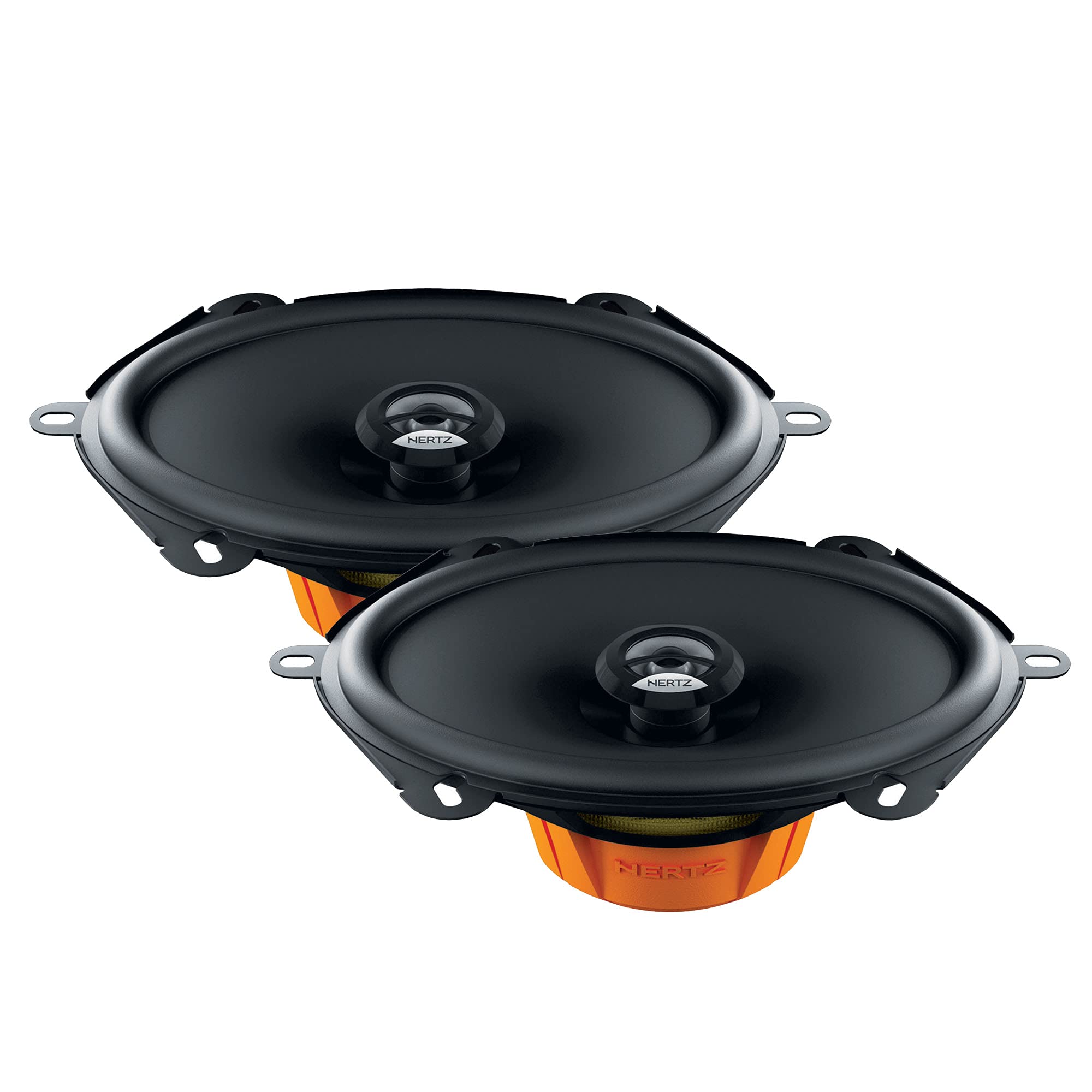 HERTZ Two Pairs of DCX-570.3 Dieci Series 5X7/6X8 Coaxial Speakers