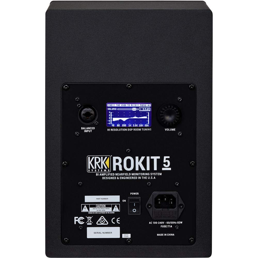 KRK RP5G4-NA ROKIT 5 G4 5" Powered Studio Monitor