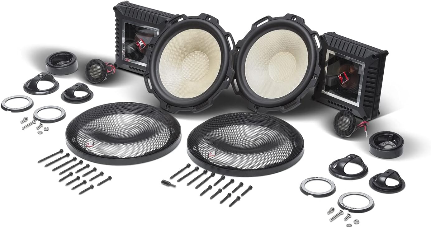 Rockford Fosgate T3652-S Power T3 6.5-Inch 2-Way Components Car Speakers