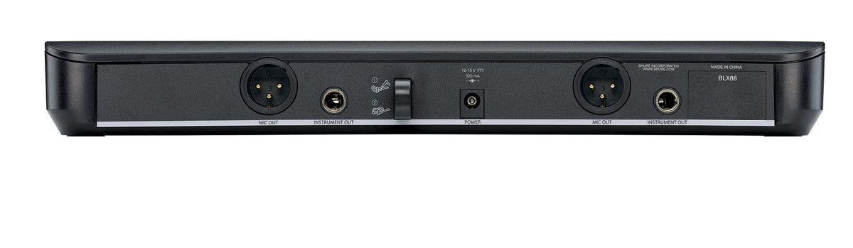 Shure BLX288/PG58-H10 Dual Wireless Vocal Microphone System